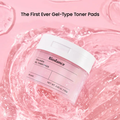 Biodance Collagen Gel Toner Pad 60 dual-textured toner pads