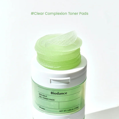 Biodance Sea Kelp Gel Toner Pad 60 dual-textured toner pads