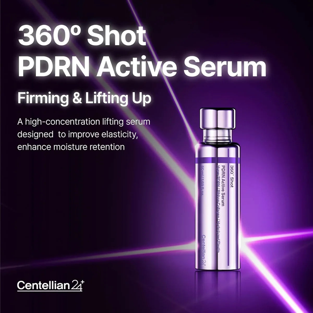 Centellian 24 360 Shot PDRN Active Serum firms and smooths skin, gentle enough for sensitive skin