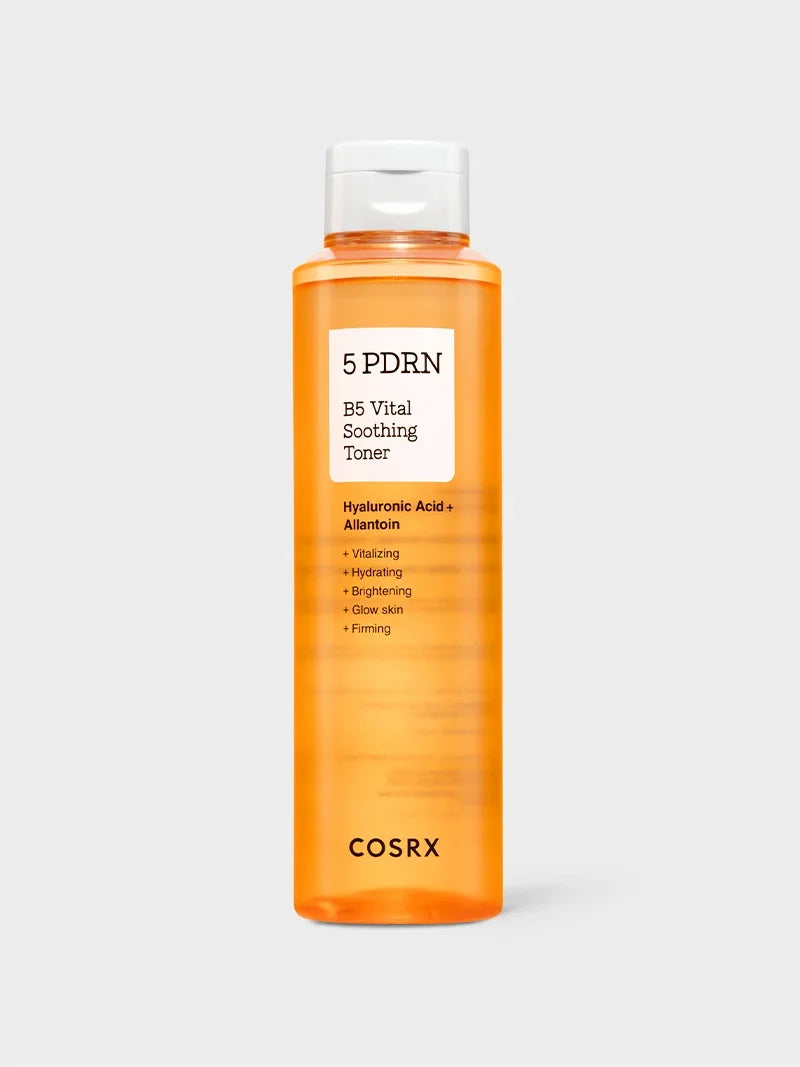 COSRX 5 PDRN B5 Vital Soothing Toner — PDRN and panthenol soothing toner