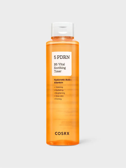 COSRX 5 PDRN B5 Vital Soothing Toner — PDRN and panthenol soothing toner