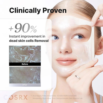 COSRX PDRN Exosome Skin Plaining Glaze Mask — drenches skin in deep moisture