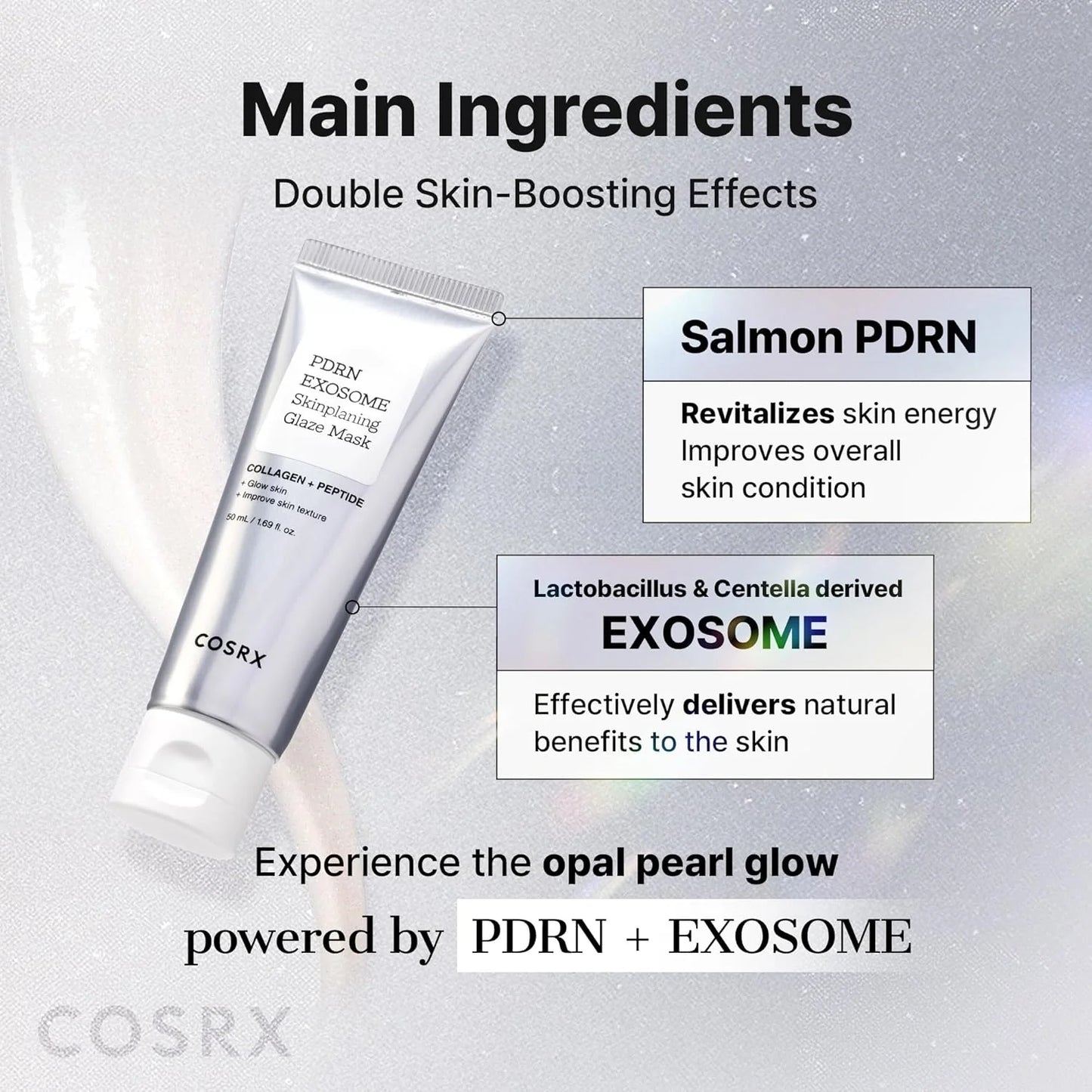 COSRX PDRN Exosome Skin Plaining Glaze Mask — use as a wash-off or leave-on glaze mask