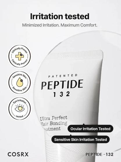 COSRX PEPTIDE-132 Ultra Perfect Hair Bonding Treatment — helps tame frizz for sleeker hair