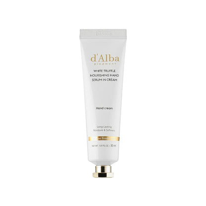 d'Alba White Truffle Nourishing Hand Serum in Cream