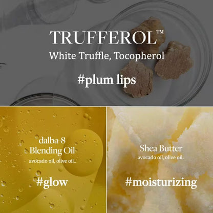 d'Alba White Truffle Nourishing Serum Lip Balm — front view