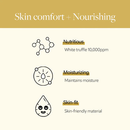 d'Alba White Truffle Nourishing Treatment Mask — mask texture
