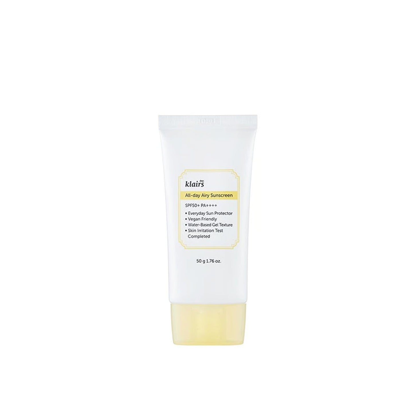 Dear Klairs All Day Airy Sunscreen — all day airy sunscreen