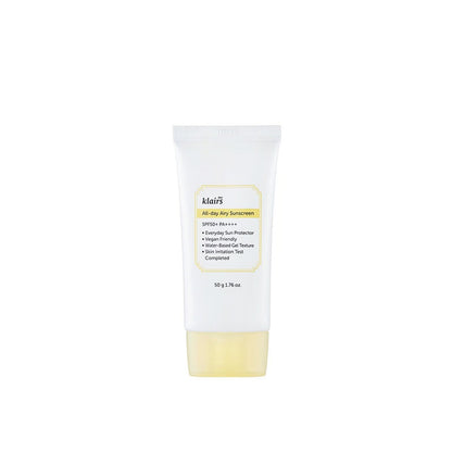 Dear Klairs All Day Airy Sunscreen — all day airy sunscreen