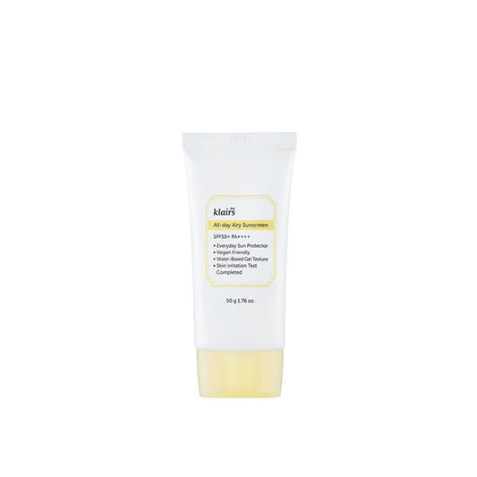 Dear Klairs All Day Airy Sunscreen — all day airy sunscreen