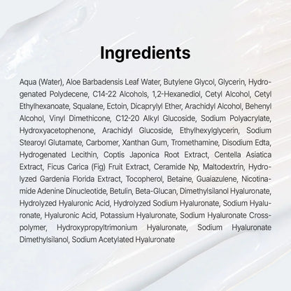 Dr. Althea 147 Barrier Cream — key barrier-supporting ingredients