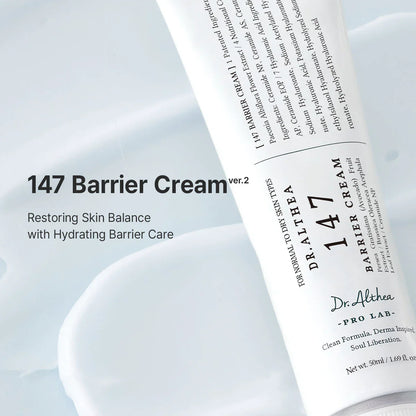 Dr. Althea 147 Barrier Cream — nourishing texture that melts into the skin