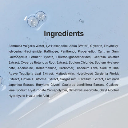 Dr. Althea Aqua Marine Deep Serum — key hydrating ingredients