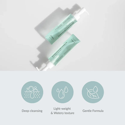 Dr. Althea Gentle Pore Vegan Cleansing Oil — lightweight oil texture on the skin