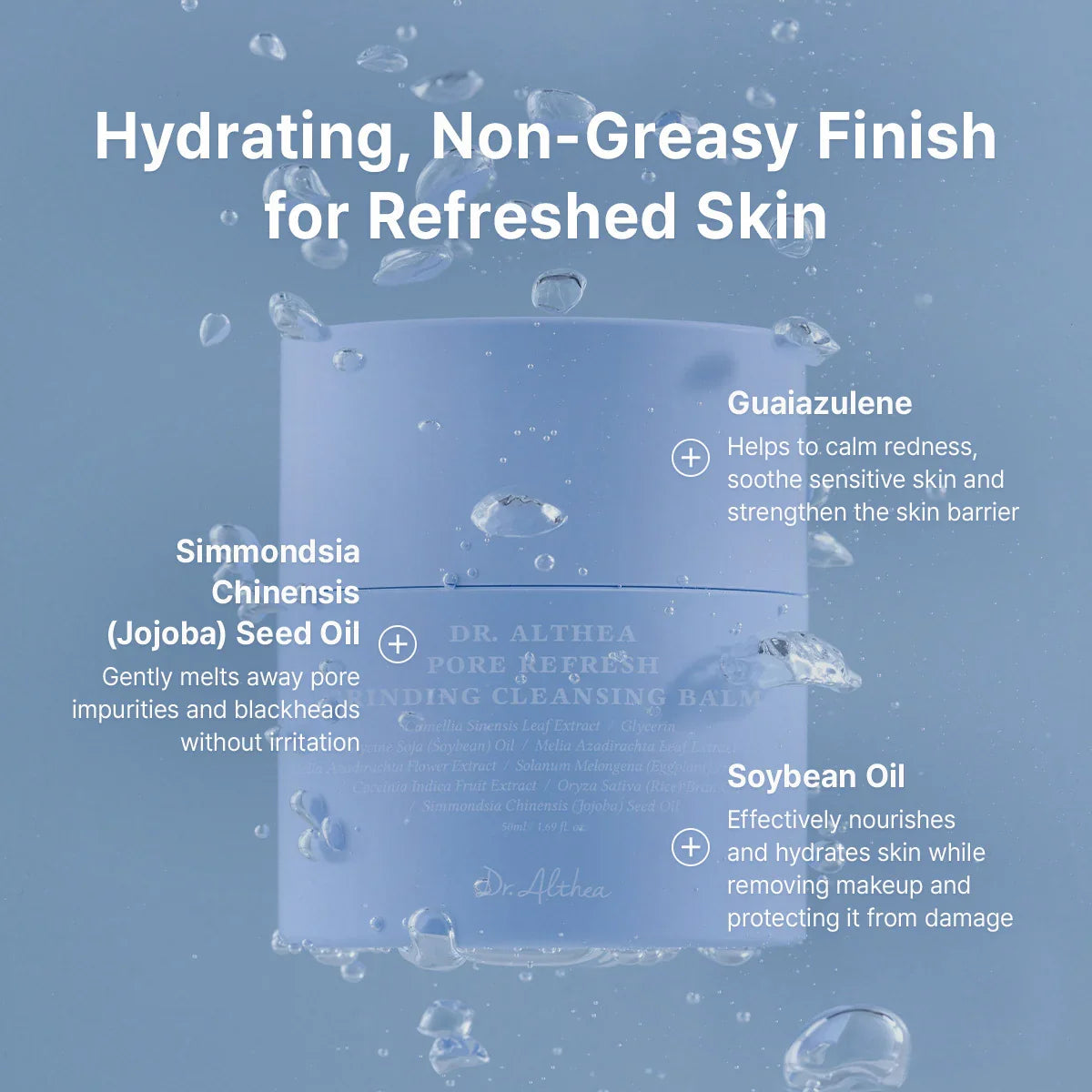 Dr. Althea Pore Refresh Grinding Cleansing Balm — clears buildup inside pores