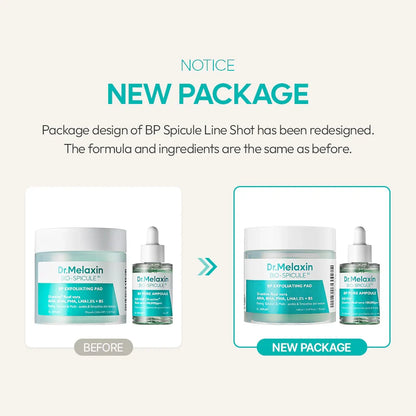 Dr.Melaxin BP Pore Ampoule — BP spicule formula