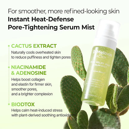 Dr.Melaxin Cactox Pore Relief Jelly Serum Mist — portable mist