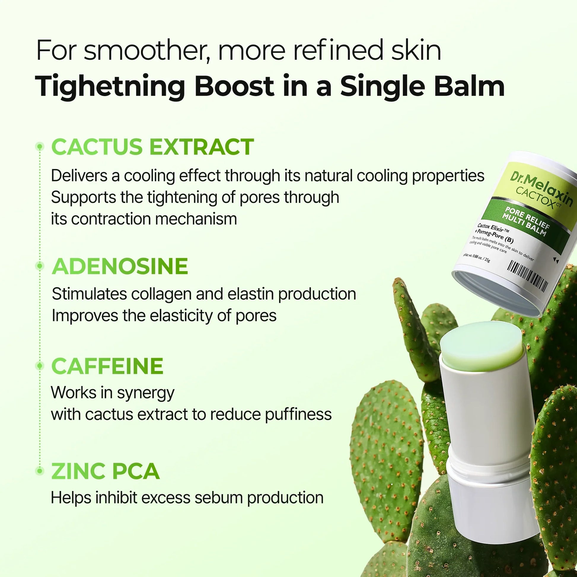 Dr.Melaxin Cactox Pore Relief Multi Balm — pore-refining balm