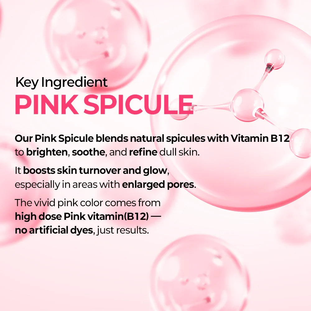 Dr.Melaxin Cemenrete Cyano Pink Spicule Serum — application
