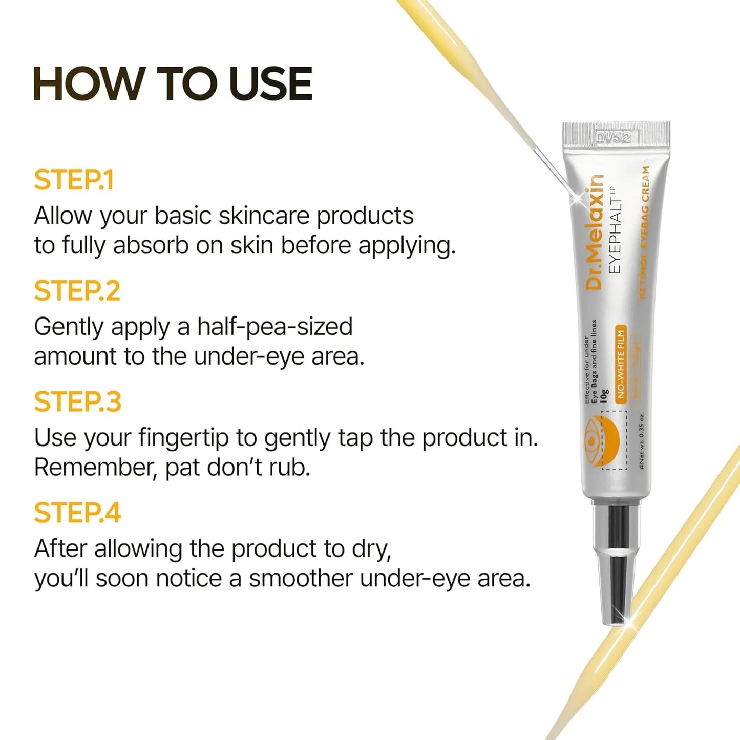 Dr.Melaxin Eyephalt Retinol Eyebag Cream — firmer brighter eyes