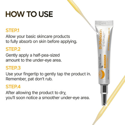 Dr.Melaxin Eyephalt Retinol Eyebag Cream — firmer brighter eyes
