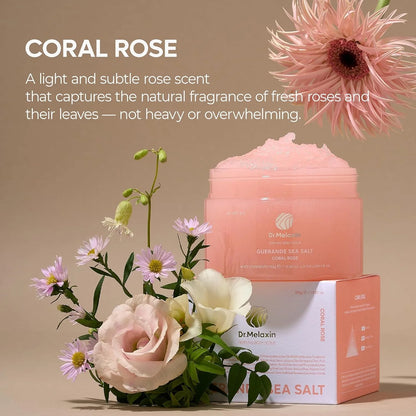 Dr.Melaxin Guerande Sea Salt Perfume Body Scrub — how to use