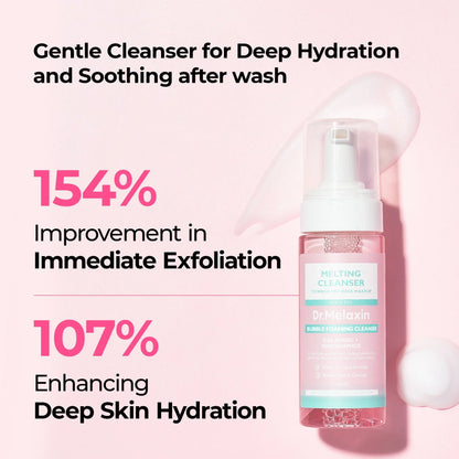 Dr.Melaxin Melting Cleanser Bubble Foam — clean soft skin