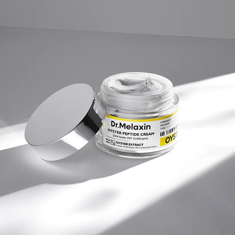 Dr.Melaxin Oyster Peptide Cream — rich cream texture