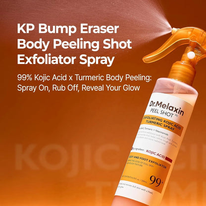 Dr.Melaxin Peel Shot Exfoliating Kojic Acid Turmeric Spray — mist spray texture