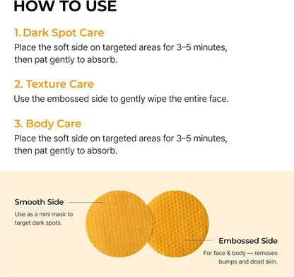 Dr.Melaxin TX Kojic Acid Turmeric Toner Pad — 70 pads pack
