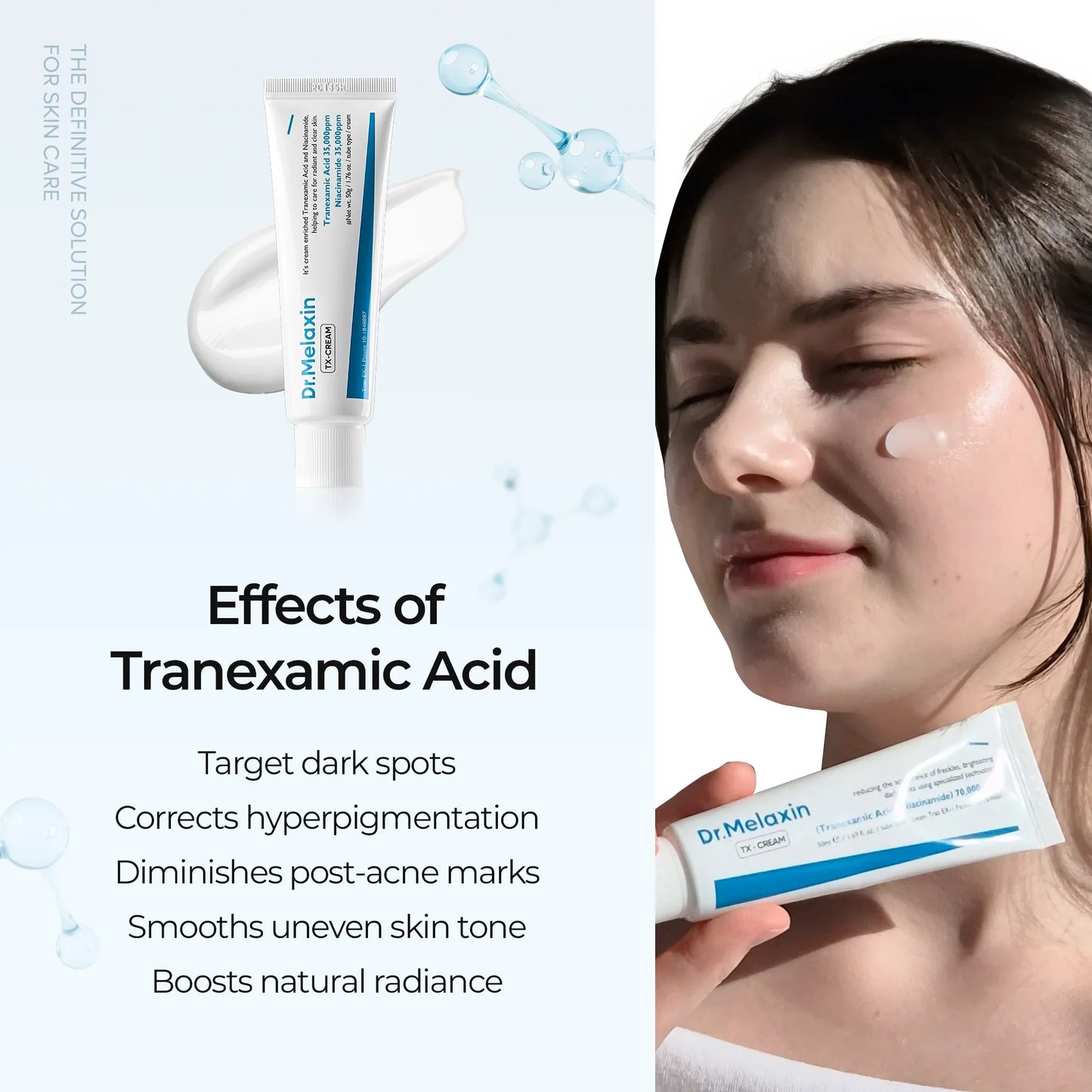Dr.Melaxin TX Tranexamic Acid Cream — dark spot brightening