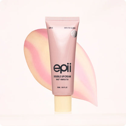 epii Double Up Cream NAD+ NMN & TXA – dual-colour formula