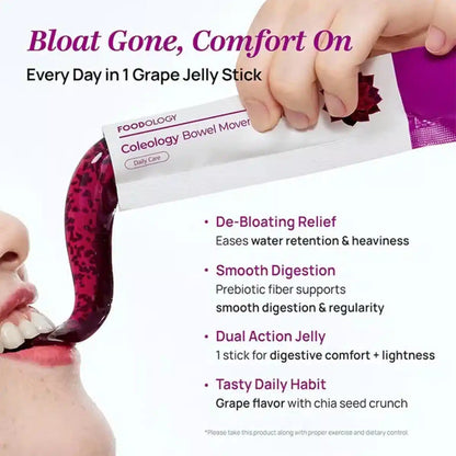 FOODOLOGY Coleology Bowel Movement Jelly 250g — Korean prebiotic fiber jelly