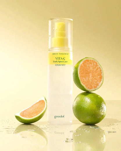 GOODAL Vita C Dark Spot Care Serum Mist — dewy glowing skin