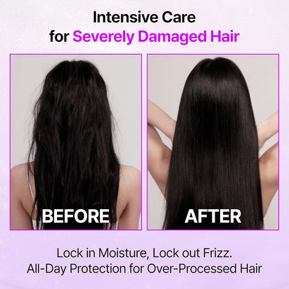 GROWUS Damage Therapy No-Wash Treatment EX — deeply nourishes dry, brittle hair