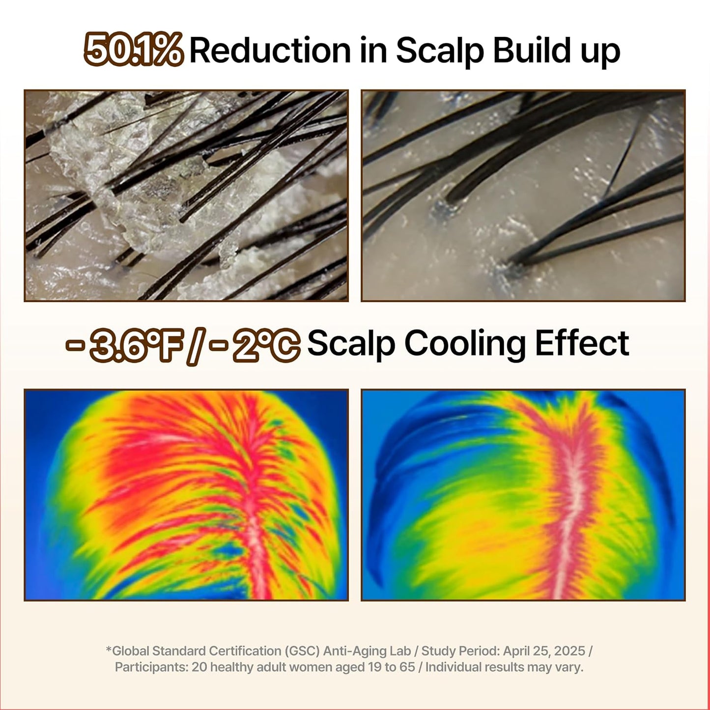GROWUS Sea Salt Therapy Scalp Scaler — removes buildup for a refreshed scalp
