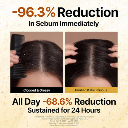 GROWUS Sea Salt Therapy Shampoo — helps strengthen hair from the roots