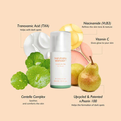 haruharu wonder Centella 4% TXA Dark Spot Serum 30ml — Korean dark spot serum