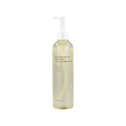 HEVEBLUE Salmon Caring Centella Light Cleansing Oil — lightweight oil cleanser for sensitive skin