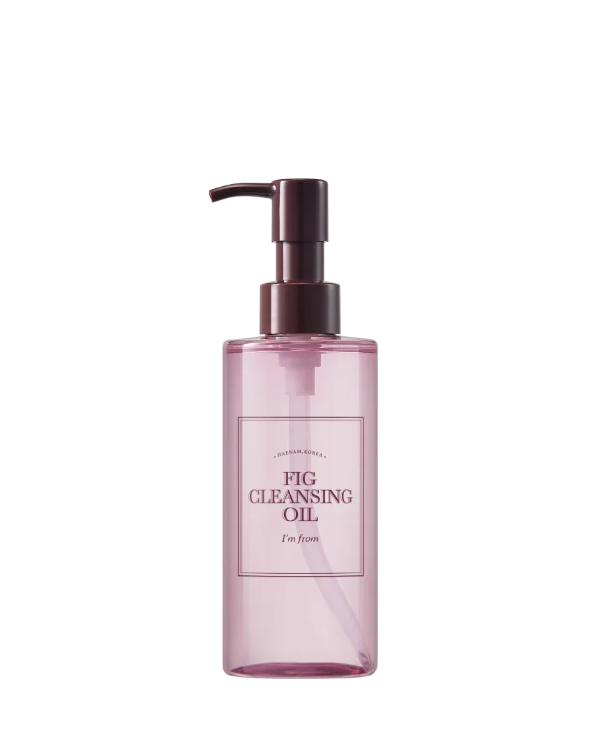 I'm from Fig Cleansing Oil — fig cleansing oil that melts away makeup and sunscreen