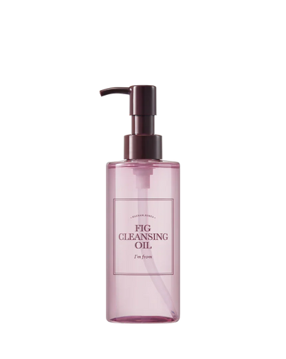 I'm from Fig Cleansing Oil — fig cleansing oil that melts away makeup and sunscreen