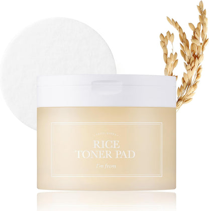 I'm from Rice Toner Pad — rice toner pads that hydrate and brighten skin