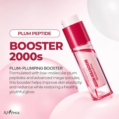 Isntree Plum Peptide Booster 2000s — plum and peptide firming booster