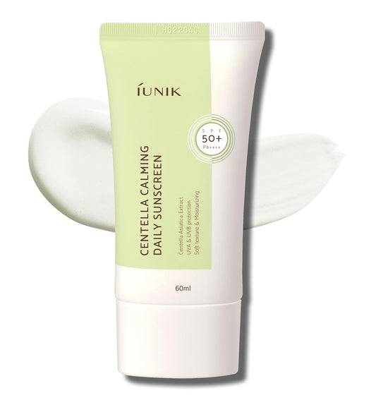 iUNIK Centella Calming Daily Sunscreen – soothing daily SPF