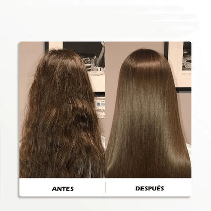 Controls frizz for sleeker hair