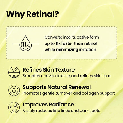 K-SECRET Advanced Shot Retinal Liposome 12% + Black Rice — 12% retinal smooths the look of wrinkles
