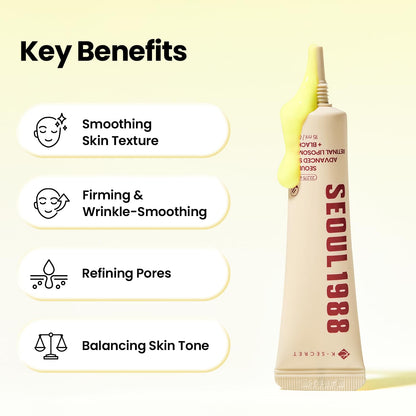 K-SECRET Advanced Shot Retinal Liposome 12% + Black Rice — black rice nourishes and revitalizes skin