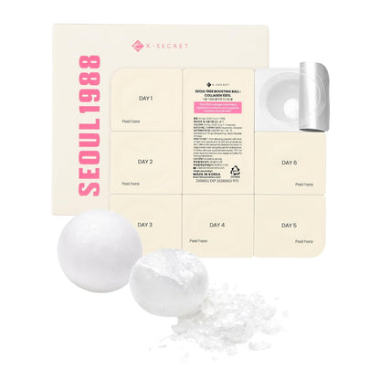 K-SECRET Seoul 1988 Boosting Ball Collagen 100% — 100% collagen firms and plumps skin
