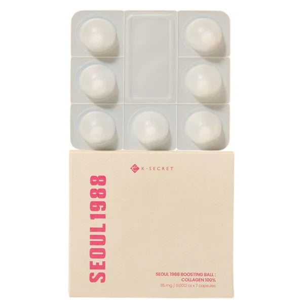 K-SECRET Seoul 1988 Boosting Ball Collagen 100% — 100% collagen boosting ball