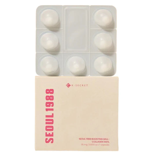 K-SECRET Seoul 1988 Boosting Ball Collagen 100% — 100% collagen boosting ball